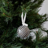 Father Rabbit | Bauble | Black & White Stripe