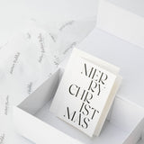Father Rabbit Stationery | Card | Modern Merry Christmas