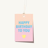 Sorbet Birthday Tag