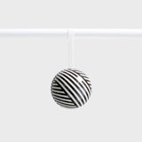Father Rabbit | Bauble | Black & White Stripe
