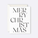 Father Rabbit Stationery | Card | Modern Merry Christmas