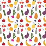Father Rabbit Stationery | Wrapping Paper | Colourful Fruit