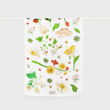 Father Rabbit | Tea Towel | Vintage Wallpaper