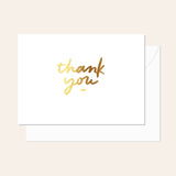 Thank You Script Gold Card