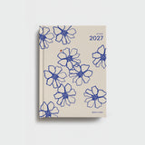 Lettuce 2027 Weekly Diary | Blue Flowers