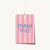 Stripe Thank You Tag