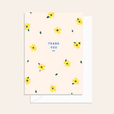Wildflower Sunflower Card
