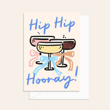 Hip Hooray Martini's Card