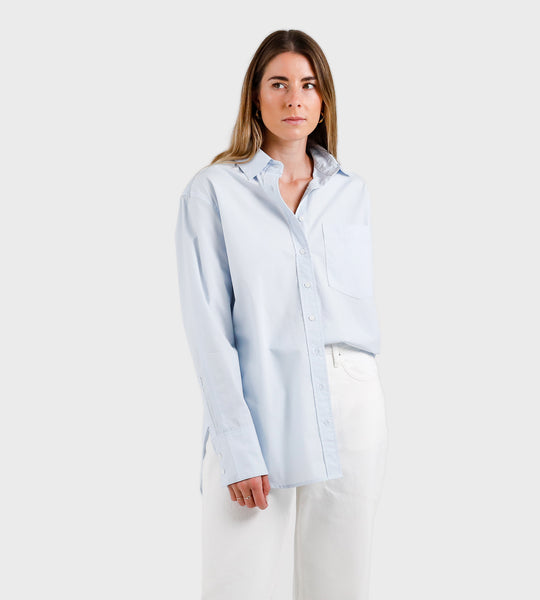 Father Rabbit Apparel | Oversized Shirt | Ice Blue