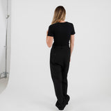 Father Rabbit Apparel | Short Sleeve Baby Tee | Black