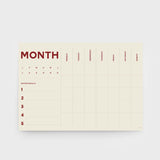 Lettuce | A2 Month Planner