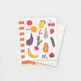 Father Rabbit Stationery | Card | Colourful Fruit