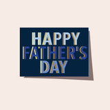 Elm Paper | Card | Happy Father's Day Navy