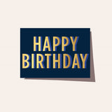 Elm Paper | Card | Birthday Neon Navy