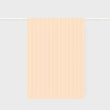 Lettuce | Tea Towel | Orange Fine Stripe