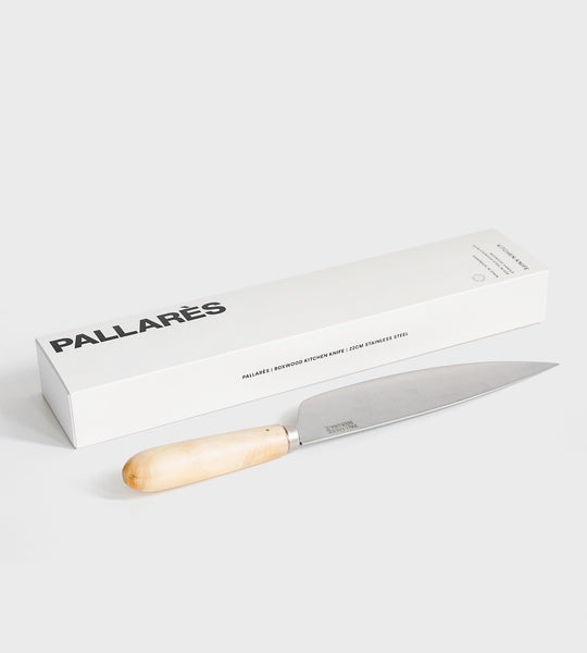 Pallarès Box Wood 22cm S/less Steel
