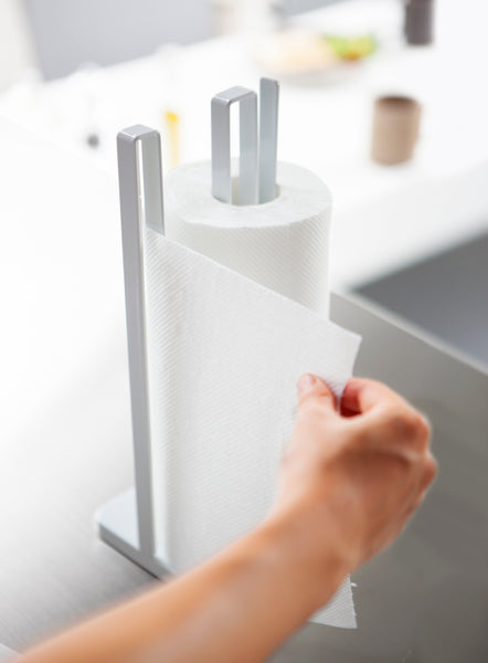 Yamazaki | Tower Paper Towel Holder White