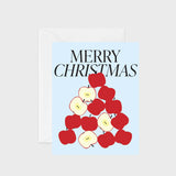 Lettuce | Card | Merry Christmas Apples