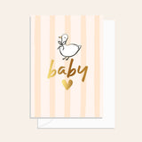 Baby Duck Oat Card