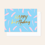 Birthday Sparkle Sky Card