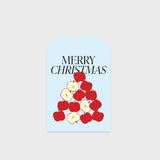 Lettuce | Gift Tag | Merry Christmas Apples