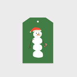Lettuce | Gift Tag | Snowman