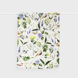 Father Rabbit | Tea Towel | Botanica | Cream