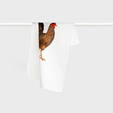 Father Rabbit | Tea Towel | Rooster