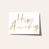 Elm Paper | Card | Happy Anniversary Script
