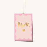 Elm Paper | Tag | Wavy Mum Gift Tag