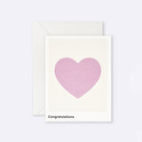 Lettuce | Card | Congratulations Heart
