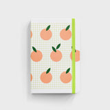Lettuce | Hardcover Notebook | Peach Grid