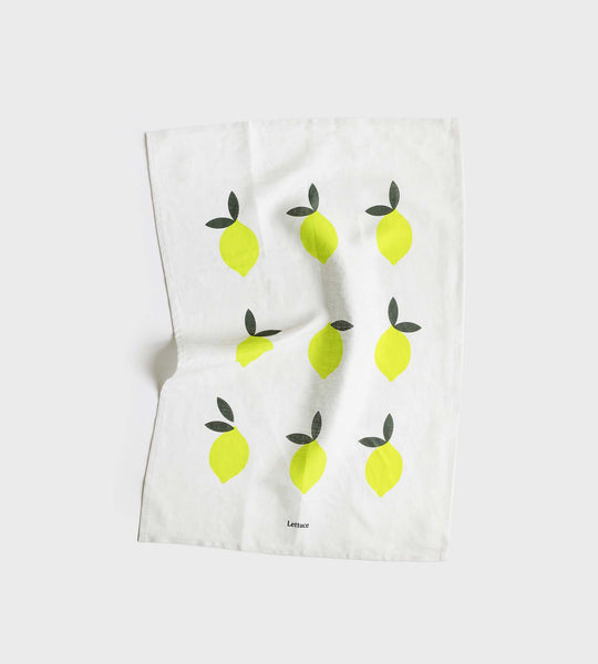Lettuce | Tea Towel | Lemons