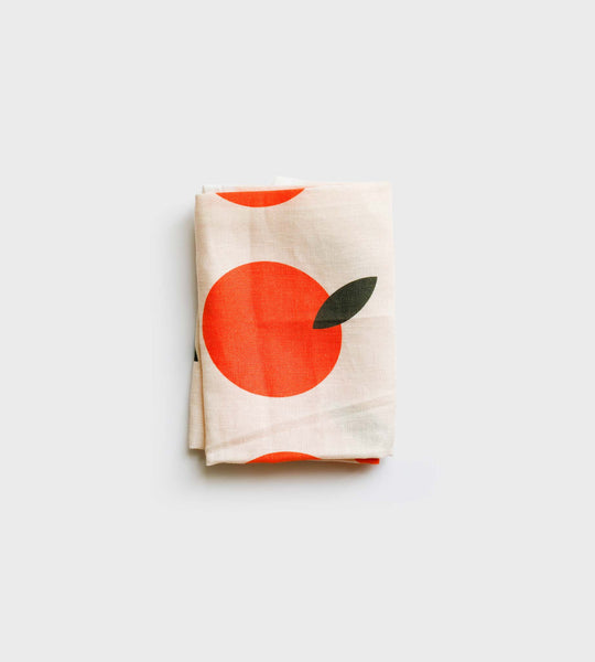 Lettuce | Tea Towel | Oranges
