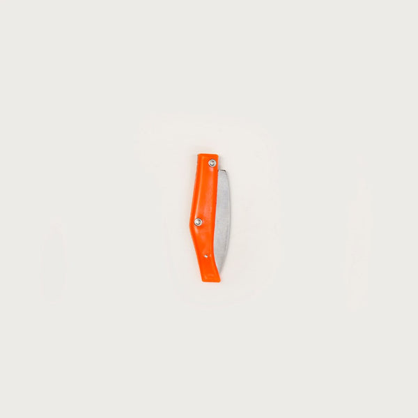 Pallarès Pocket Knife | Resin Handle | 7cm Carbon Steel | Orange