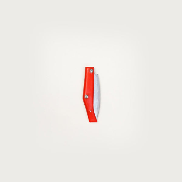 Pallarès Pocket Knife | Resin Handle | 7cm Carbon Steel | Red