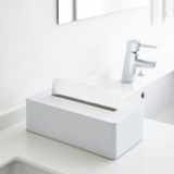 Yamazaki | Tower Tissue Box Case White