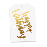 Elm Paper | Tag | Happy Birthday Gold
