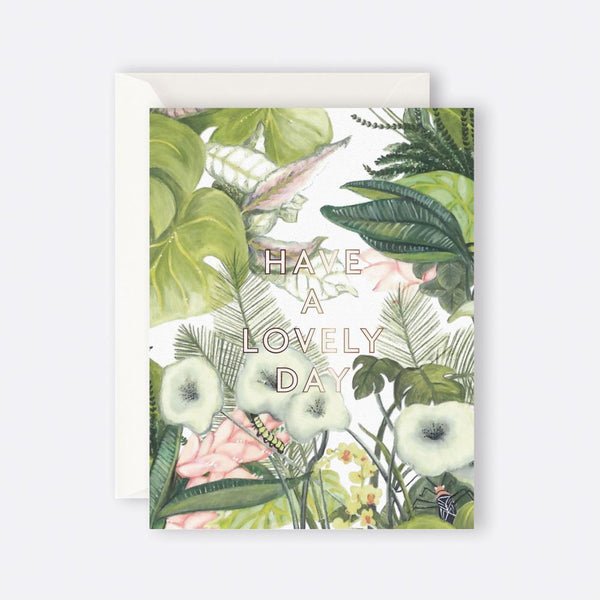 Father Rabbit Stationery | Card | Botanical Have A Lovely Day