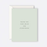 Father Rabbit Stationery | Card | Thank You Very Much For Everything