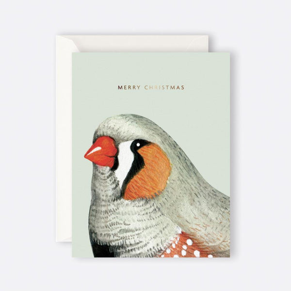 Father Rabbit Stationery | Card | Merry Christmas Bird